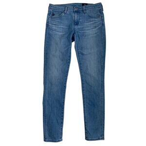 AG Adriano Goldschmied The Legging Ankle Super Skinny Jeans Blue 26R Low Rise